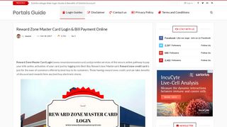 Reward Zone Master Card Login: Reward Zone login & password ...