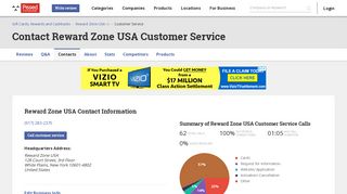 Reward Zone USA Customer Service Phone Number (917) 283-2375 ...