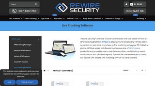 GPSLive Real-Time Tracking Software Subscription - Rewire Security