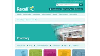 Rexall.ca | Careers - Pharmacy Benefits