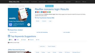 Rexflex concerro login Results For Websites Listing - SiteLinks.Info