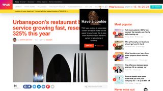Urbanspoon's restaurant booking service growing fast - TNW