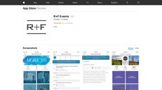 R+F Events on the App Store - iTunes - Apple