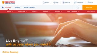 Online Banking | Personal | Redstone Federal Credit Union