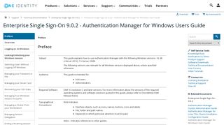 Enterprise Single Sign-On 9.0.2 - Authentication Manager for Windows ...