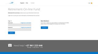 Retirement-On-line Fund - RFW