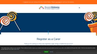 Carer Registration Childcare Vouchers | Reward Gateway