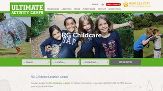 RG Childcare | Ultimate Activity