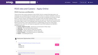 RGIS Job Applications | Apply Online at RGIS | Snagajob