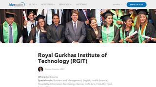 Royal Gurkhas Institute of Technology (RGIT) - Blue Studies