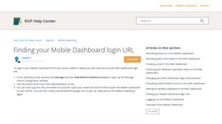 Finding your Mobile Dashboard login URL – Rock Gym Pro Help Center