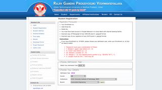 RGPV-Student Registration
