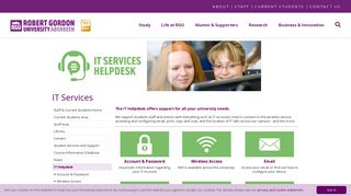 IT Services | Robert Gordon University (RGU) Aberdeen, Scotland