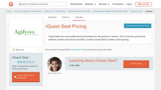 rGuest Seat Pricing | G2 Crowd