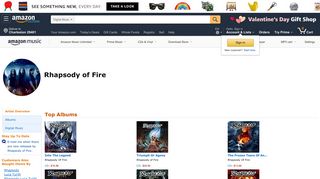 Rhapsody of Fire on Amazon Music - Amazon.com