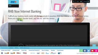 RHB Now Internet Banking - RHB Banking Group