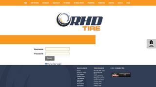 Login - RHD Tire