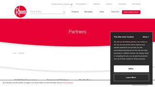 Partners - Rheem Manufacturing Company