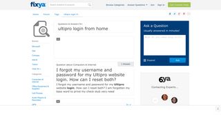 ultipro login from home Questions & Answers (with Pictures) - Fixya
