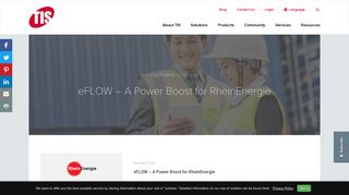 eFLOW - A Power Boost for RheinEnergie - Top Image Systems