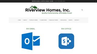 Employee Login — Riverview Homes, Inc.