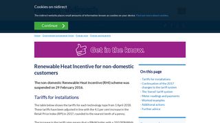 Renewable Heat Incentive for non-domestic customers | nidirect