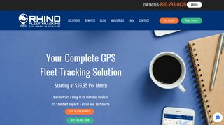 Fleet Tracking System | Fleet Tracker Devices | Fleet Trackers | Rhino