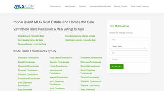 rhode island Real Estate Property Listings - MLS.com