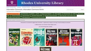 RUConnected - Information Commons - LibGuides at Rhodes ...