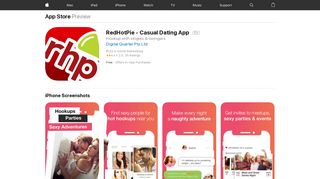 RedHotPie - Casual Dating App on the App Store - iTunes - Apple