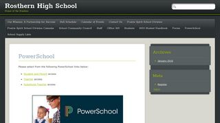 Rosthern High School | PowerSchool - Prairie Spirit Blogs