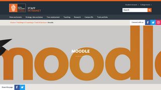 Moodle - Royal Holloway Staff Intranet