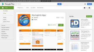 Ria Agents App - Apps on Google Play