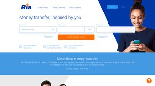 Ria Money Transfer: Send Money Online, International Money Transfer