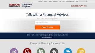 Experts in Financial Planning | Edelman Financial Engines