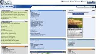 Rice University - Campus Portal
