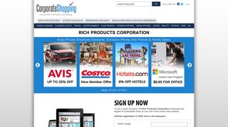 Rich Products Corporation Employee Discounts, Employee Benefits ...