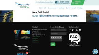 New Golf Portal - Rich River Golf Club Resort