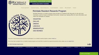 Richdale Resident Rewards Program - Richdale Apartments