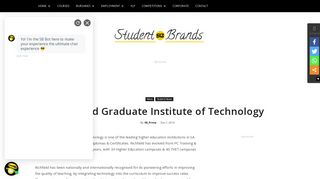 Richfield Graduate Institute of Technology - Student Brands