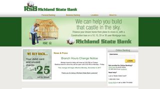Richland State Bank > Home