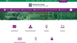 Online Services : Richland College