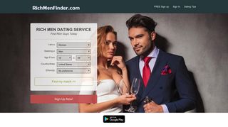 Rich Men Finder: Dating Site for Rich Men & Beautiful Women