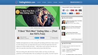 11 Best “Rich Men” Dating Sites — (That Are 100% Free)