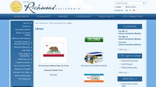 Library | Richmond, CA - Official Website