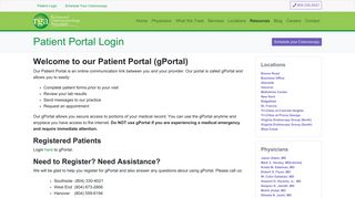 Patient Portal Login – Richmond Gastroenterology Associates