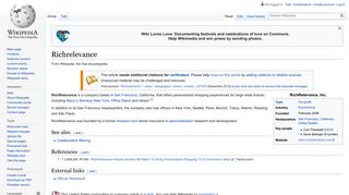 Richrelevance - Wikipedia