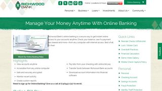 Online Banking | Marysville - Plain City - Delaware | OH | Richwood ...