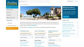Rick Steves Travel Forum - Rick Steves Europe