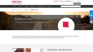 Ricoh Career Paths and Opportunities | About Ricoh USA